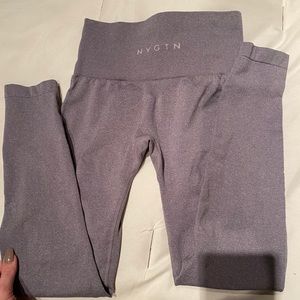 NVGTN leggings. Grey. No contour.